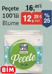 BLUME PEÇETE 100’LÜ BLUME PEÇETE 100’LÜ